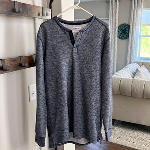 Mens Large TALL Henley